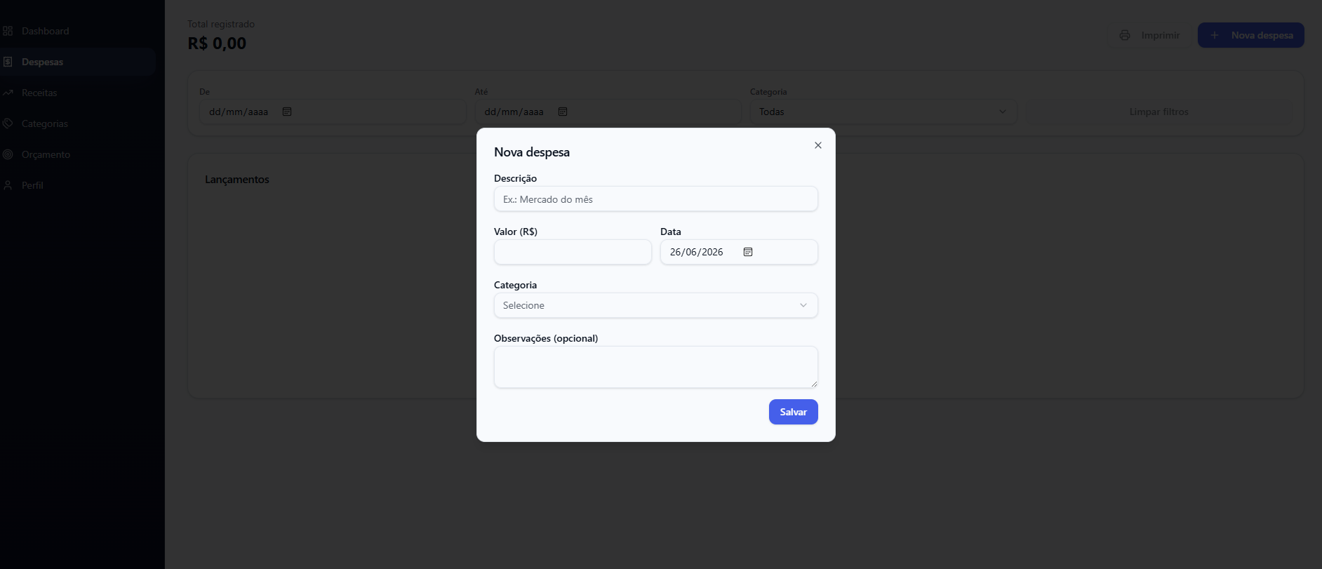 Screenshot 2 de Fincontrol